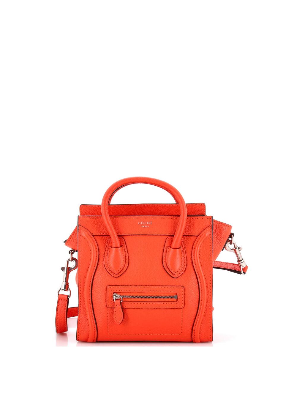 Celine Luggage Bag Grainy Leather Nano #290124C15B
